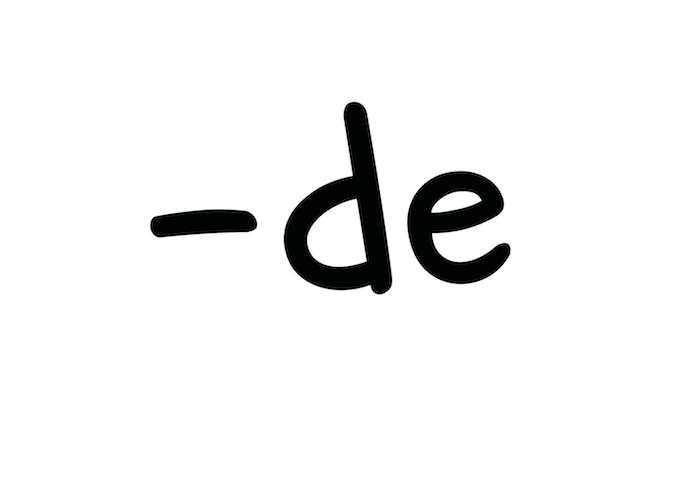 de